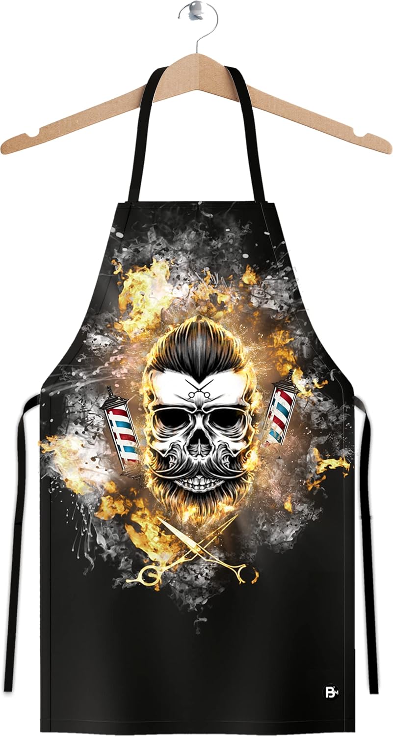 bm barber mood Apron Boya Önlüğü, Kuaför Önlügü, Beauty Salon Önlügü, Önlügü.