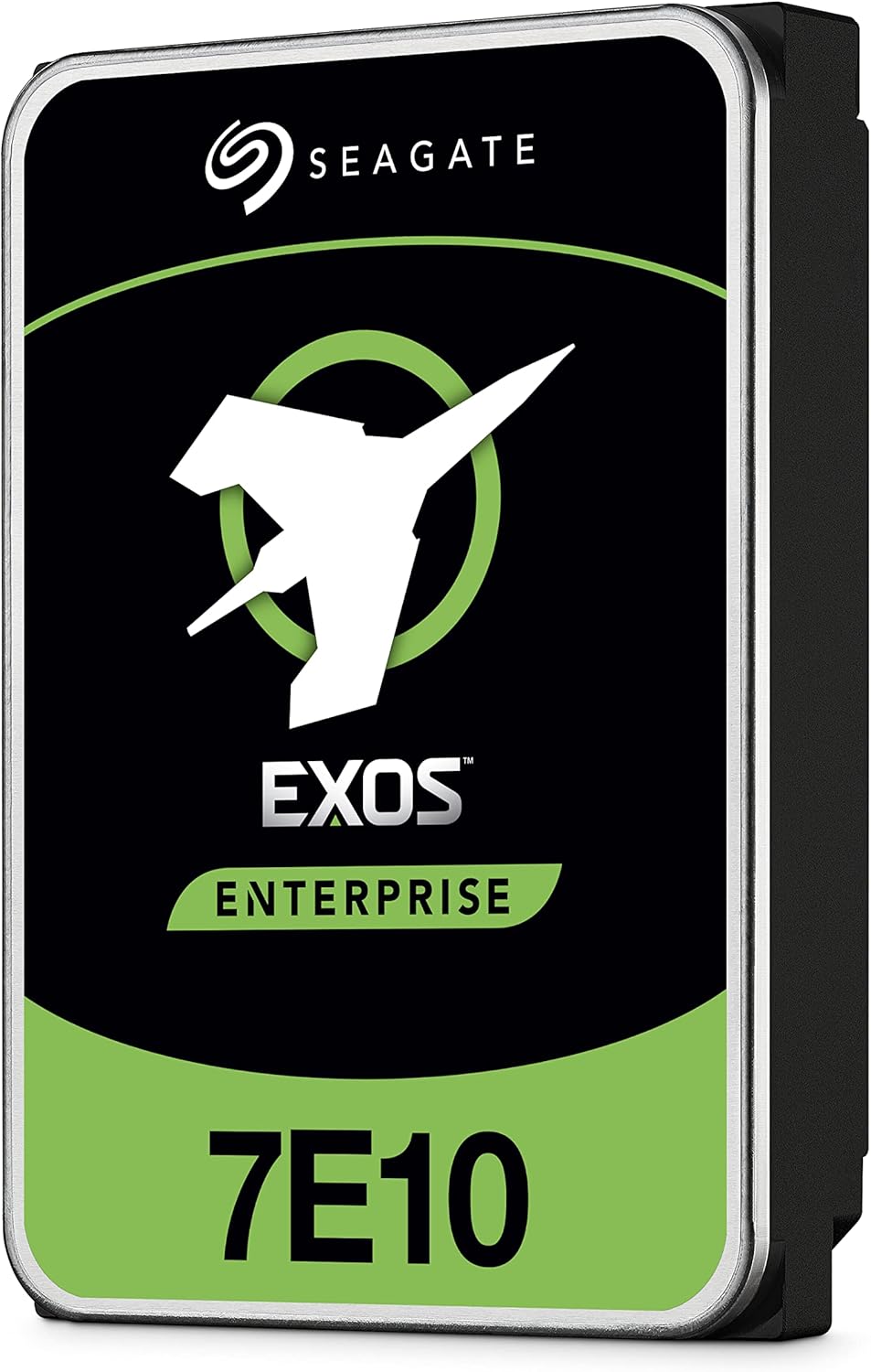 Alternative view of Exos 7E10 10 TB Dahili Sabit Disk HDD - 3,5 İnç 512e/4Kn SAS 6 Gb/sn, 7200 RPM, İşletme, Veri Merkezi için 256 MB Önbellek ve 2M MTBF (ST10000NM017B)