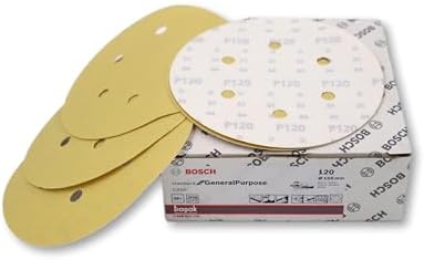 C450 150 mm 120 Kum 6 Delikli BoschOne Zımpara