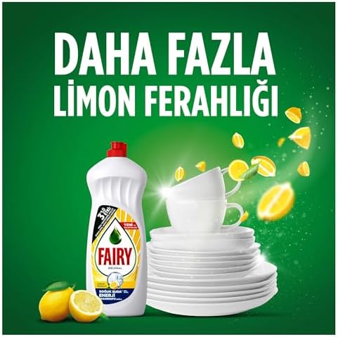 Orijinal Sıvı Bulaşık Deterjanı 1500 ml Limon Kokulu