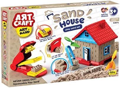 Art 3675 Kum Ev 750 Gr, Çok Renkli