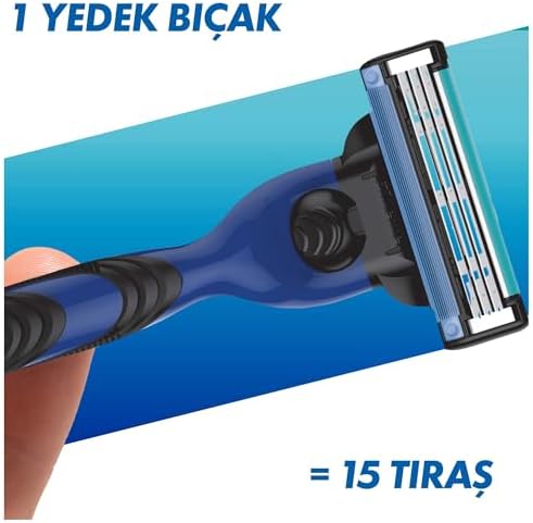 Mach3 Sport Tıraş Makinesi + 2 Adet Yedek Tıraş Bıçağı