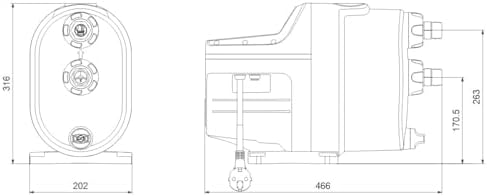 Alternative view of Grundfos Bahçe Pompası Scala1 3-45 ES, 230 V, 1,5 m Ka, SK Fiş