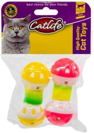 202466-Catlife Zilli Kedi Oyuncağı 2'li Paket
