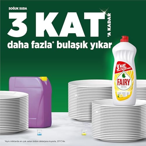 Süper Ekonomik Paket Sıvı Bulaşık Deterjanı 2600 ml Limon Kokulu