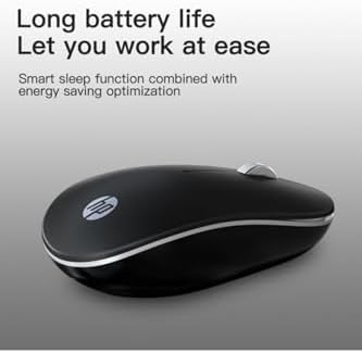 Hp S1500 Kablosuz Usb Mouse 1600 Dpi Siyah Sessiz