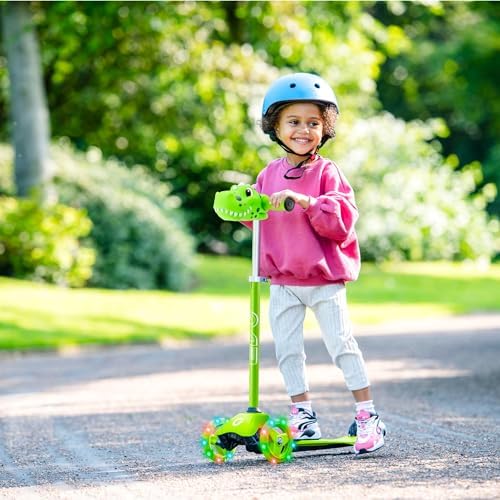 Alternative view of Evo 3 Tekerlekli Dino Işıklı Mini Cruiser Scooter