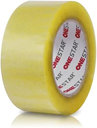 Alternative view of 10 ADET Onestar Koli Bandı 45 mm x 100 Mt Şeffaf Güçlü Yapışkanlı Kopmayan Bant