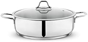 Held Çelik Basık Tencere-28 Cm-2 Prç.-Inox