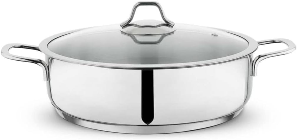 Alternative view of Held Çelik Basık Tencere-28 Cm-2 Prç.-Inox