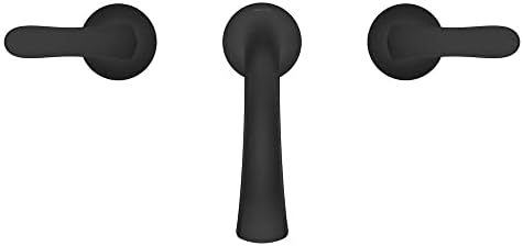 Alternative view of 20,32 cm Geniş Banyo Bataryası Mat Siyah