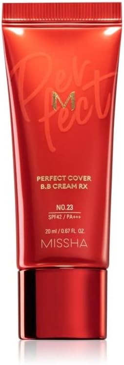 Yüksek Kapatıcı ve Cilt Bakım Etkili Yeni Nesil BB Krem M Perfect Cover BB RX SPF42 No.23