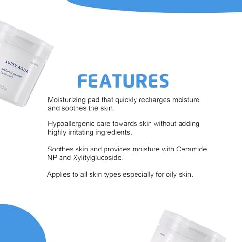 Alternative view of 10 Farklı Hyaluronik Asit Kompleksi İçeren Arındırıcı Tonik Pad Super Aqua Ultra Hyalron Toner Pads