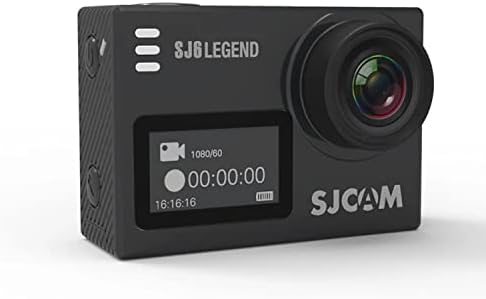 Alternative view of SJ6 Legend WiFi 4K UHD 16MP 166° 2” Dokunmatik Geniş Ekran Sanal Jiroskop Sabitleme 1000mAh Geniş Batarya 240 FPS Ağır Çekim 30 Metre Su Geçirmez Kılıflı Aksiyon Kamerası Siyah