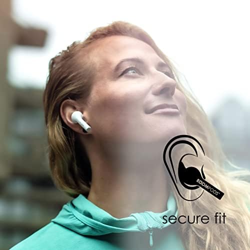 Alternative view of Boompods Bassline GO kablosuz Bluetooth kulaklık, kablosuz kulaklık ve şarj kutusu, 23 saate kadar çalma süresi, ENC gürültü önleyici mikrofonlu TWS kulak içi kulaklık, IPX4 koruma Ear Buds