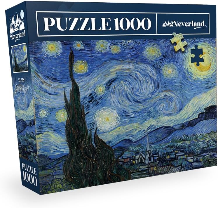 Alternative view of NEVERLAND 1000 PARÇA PUZZLE - STARRY NIGHT (YILDIZLI GECE)