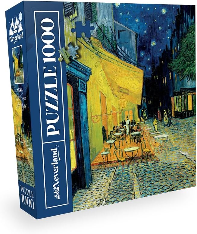 Alternative view of NEVERLAND 1000 PARÇA PUZZLE - CAFÉ TERRACE AT NIGHT (KAFE TERASTA GECE)