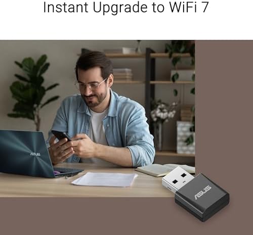 USB-BE92 NANO WiFi7 BE6500 Tri-Band USB Adaptör