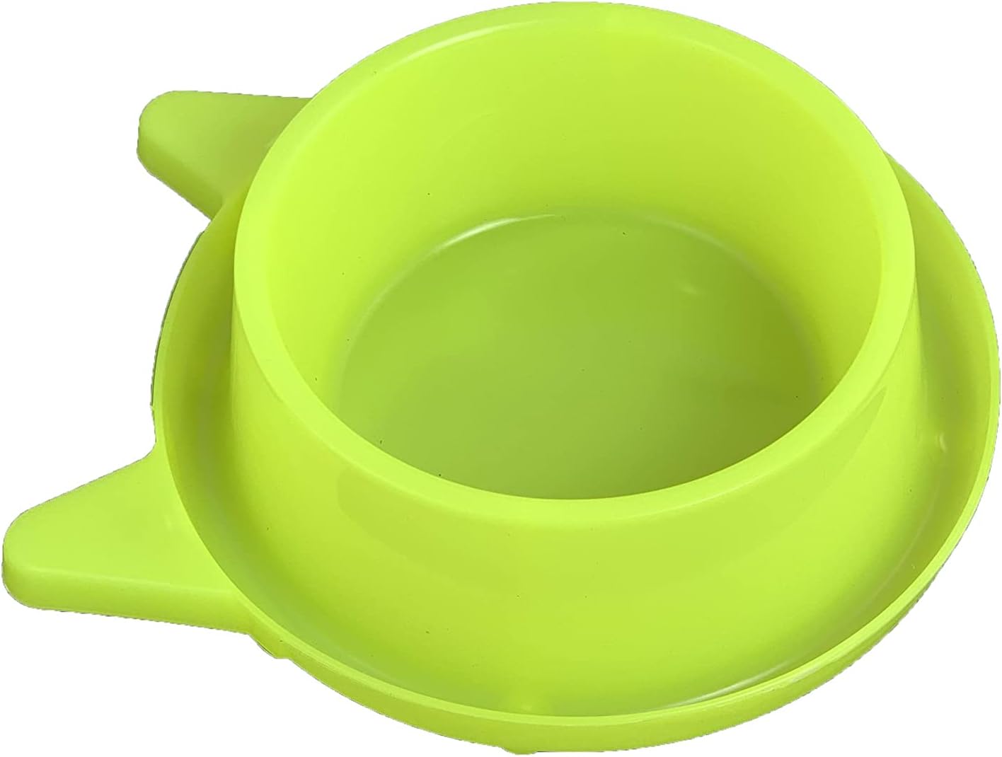 Alternative view of Miapet Plastik Kedi Kulaklı Mama ve Su Kabı 400 ML Yeşil
