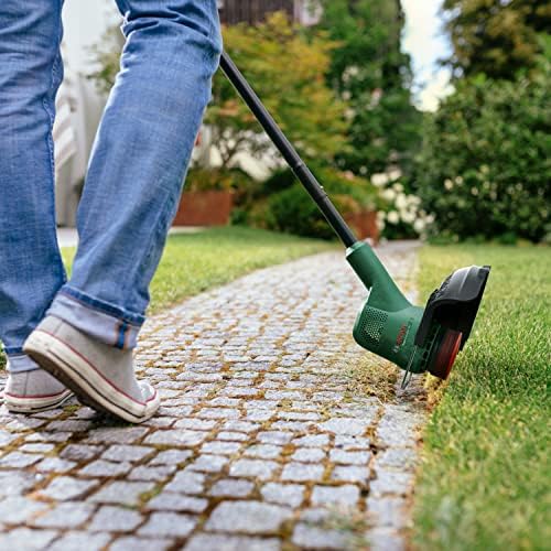 EasyGrassCut 18V-230 akülü çim biçme makinesi (1 x akü 2,0 Ah, 18 Volt sistemi, kesme çapı 23 cm, kartonda)