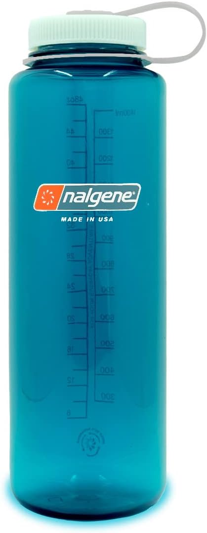 Sustain Tritan BPA içermeyen su şişesi,%50 plastik atık, 1,3 l, geniş ağız, alabalık, 48 oz, alabalık