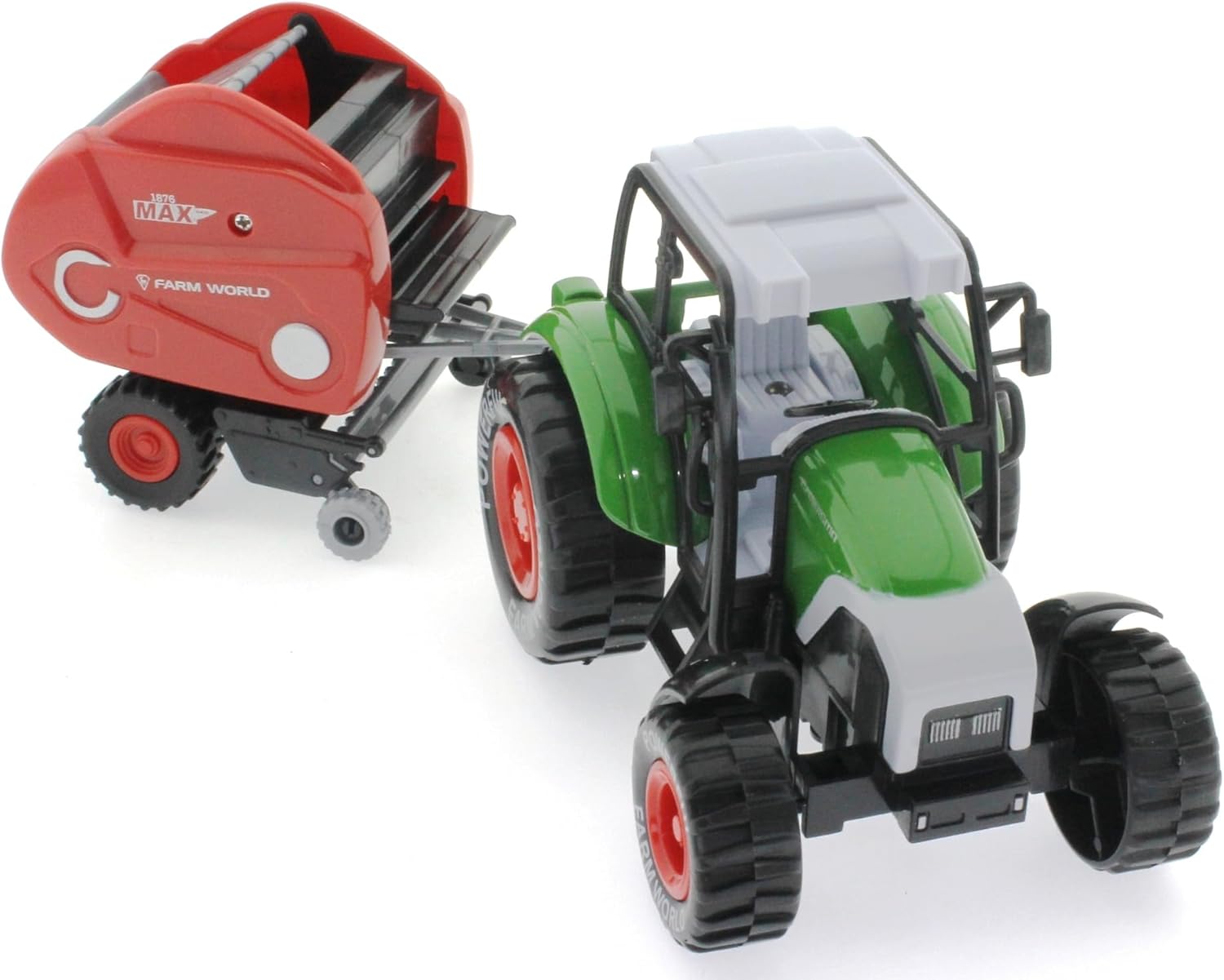 brands Sürtmeli Die Cast Yeşil Traktörlü Biçerdöver