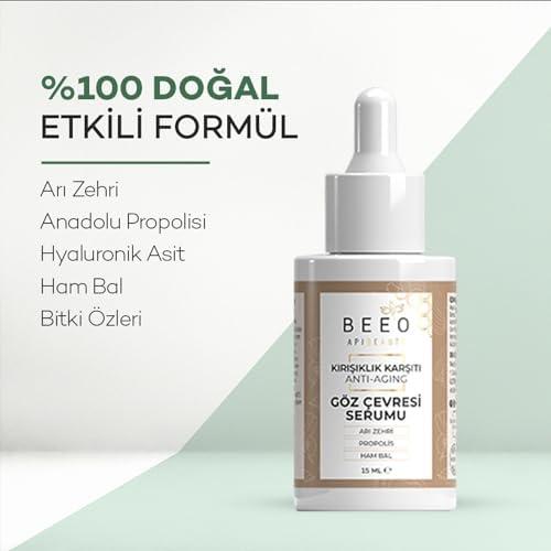 ApiBeauty Arı Zehirli Propolisli Anti-Aging Göz Çevresi Bakım Serumu, 15 ml