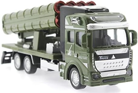 brands Sürtmeli Die Cast Metal Roketatar Rampalı Askeri Kamyon