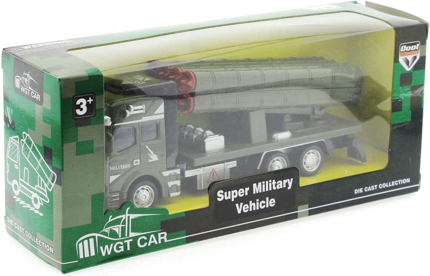 Alternative view of brands Sürtmeli Die Cast Metal Roketatar Rampalı Askeri Kamyon
