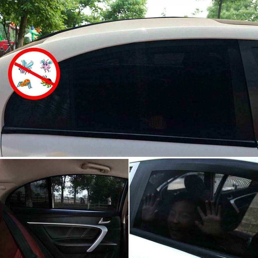 Alternative view of Ankaflex Oto Yan Cam Perdesi Araba Arka Güneşlik Araç Anne Bebek Çocuk Perde Arka Koltuk Emzirme Örtü