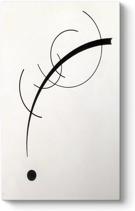Alternative view of Kandinsky - Geometrik Eğrilerin Eşlik Eden Sesi Tablosu 80 x 140