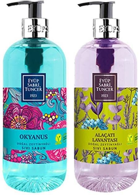 Alaçatı Lavantası Doğal Zeytinyağlı Sıvı Sabun 500 ml