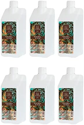 Tütün Kolonyası Yedek Şişe 1 Litre x 6 Adet