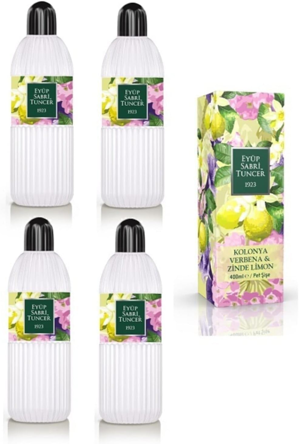 Verbena & Zinde Limon Kolonyası 400 ml x 4