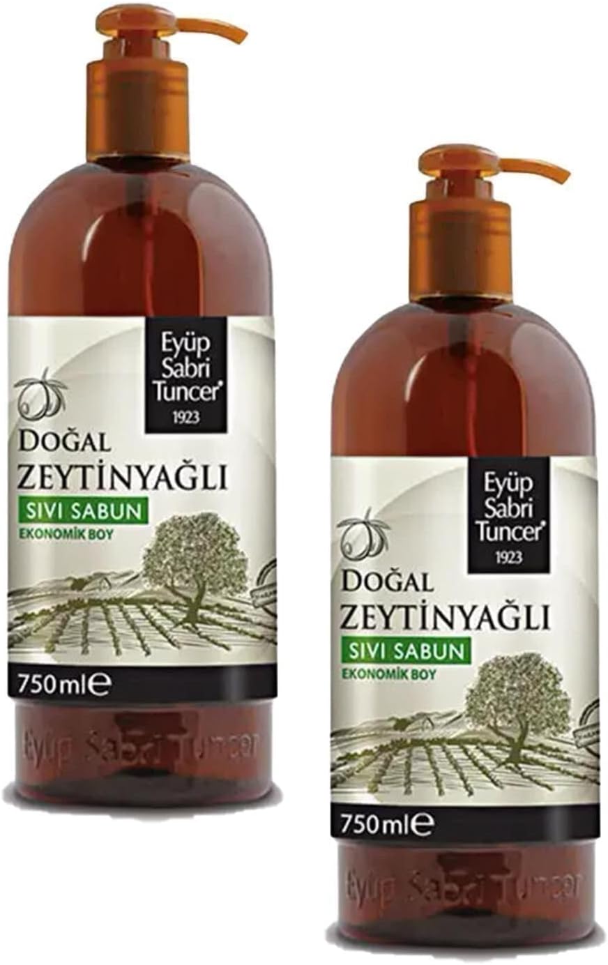 Zeytinyağlı Sıvı Sabun 750 ML x 2