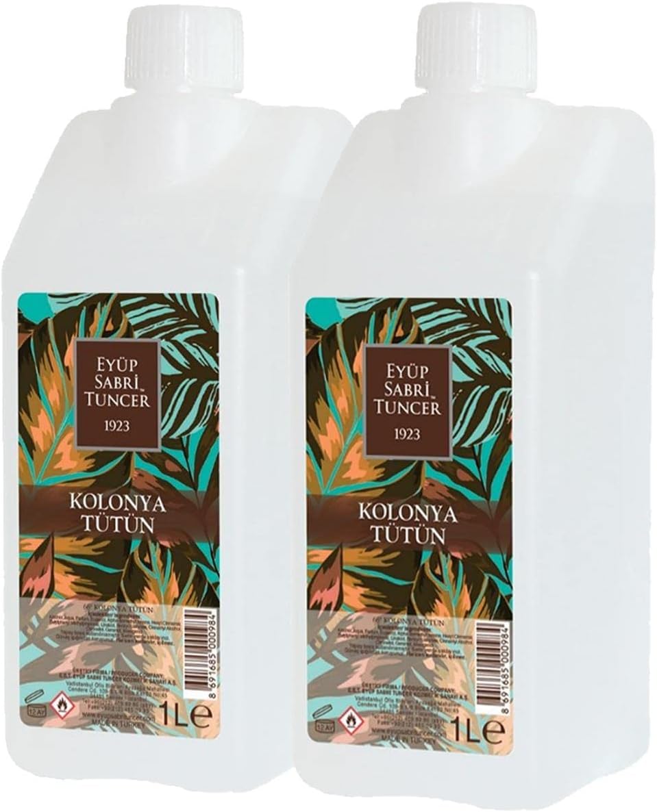 Alternative view of Tütün Kolonyası Yedek Şişe 1 Litre x 2 Adet