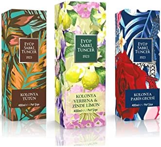 Verbena & Zinde Limon, Tütün ve Paris Gecesi Kolonyası 400 ml