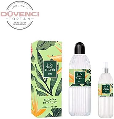 Alternative view of Beyaz Çay Kolonyası 400 ML ve 150 ML Silindir Pet Şişe