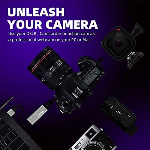 Type C Video Capture Yakalama Kartı Uçlu HDMI to Type-C PC Bilgisayar Video Yakalama (HDMI aktarma için Kullanılmaz)