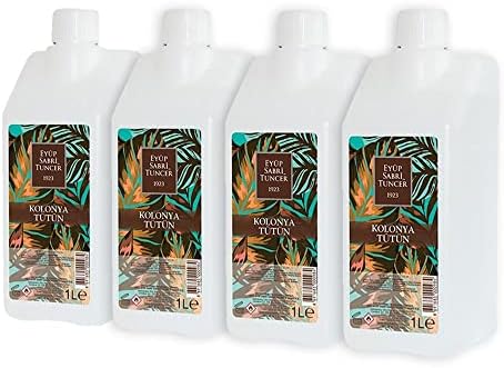 Alternative view of Tütün Kolonyası Yedek Şişe 1 Litre x 4 Adet