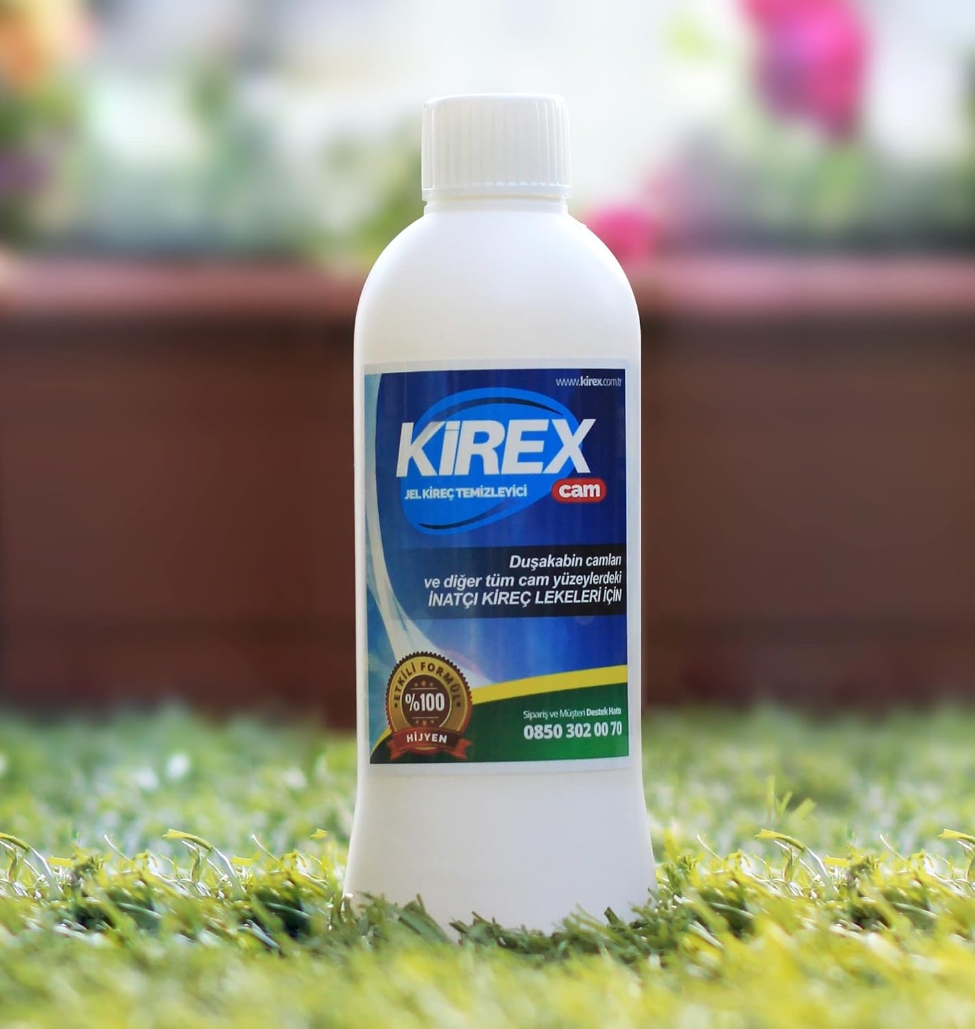 Alternative view of Kirex Kireç Lekesi Temizleyici Duşakabin ve Cam yüzeyler için 450 ml. (1)