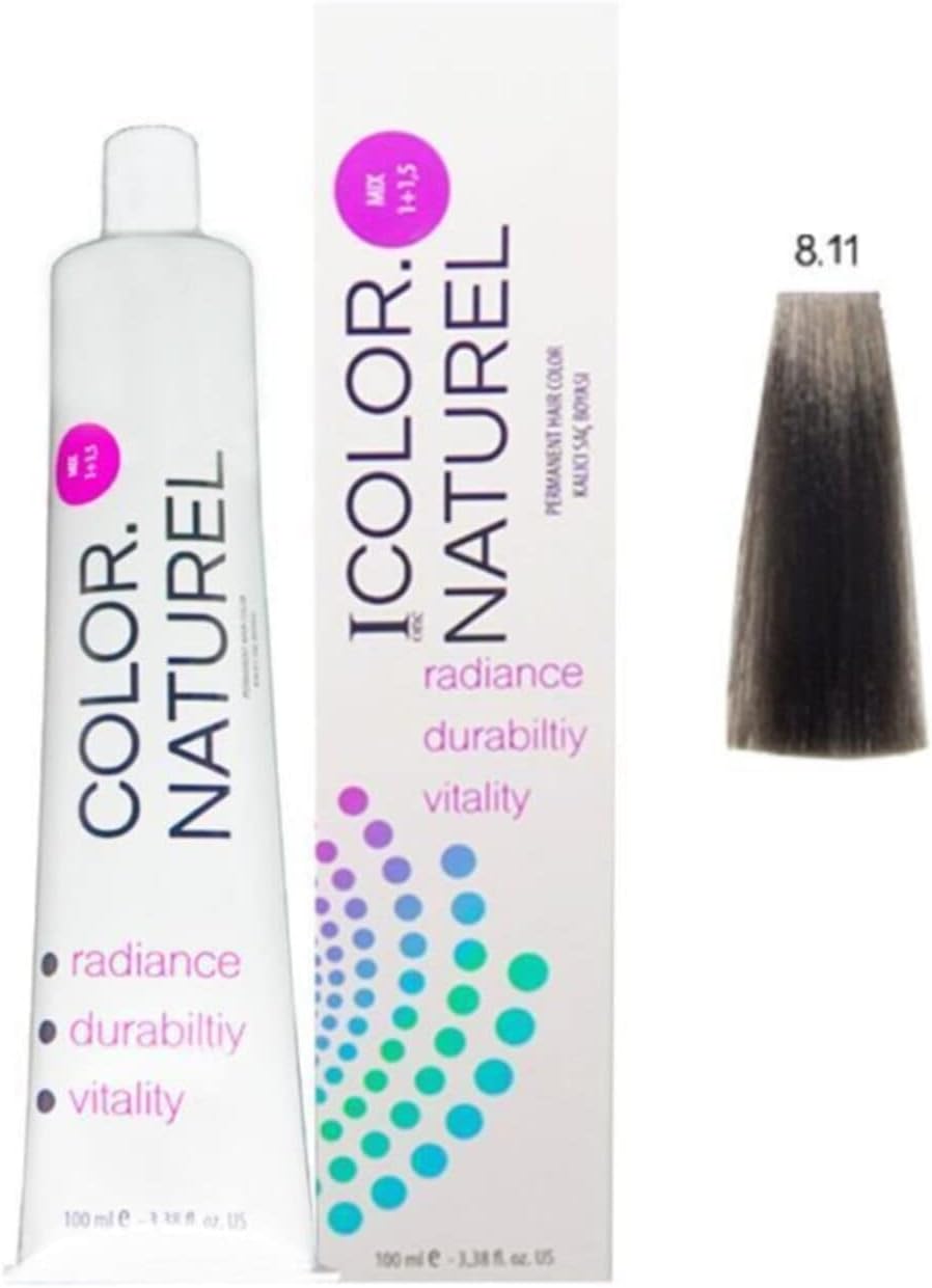 8.11 COLOR NATUREL 100 ML YOĞ.KÜL.AÇIK.KUMRAL