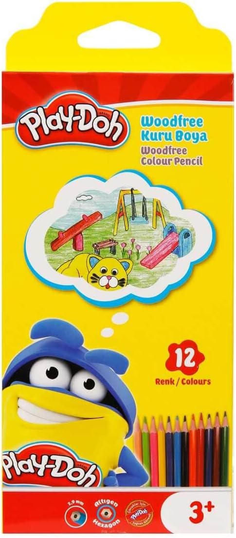 PLAY-DOH WOODFREE KURUBOYA (ALTIGEN) 12'Lİ