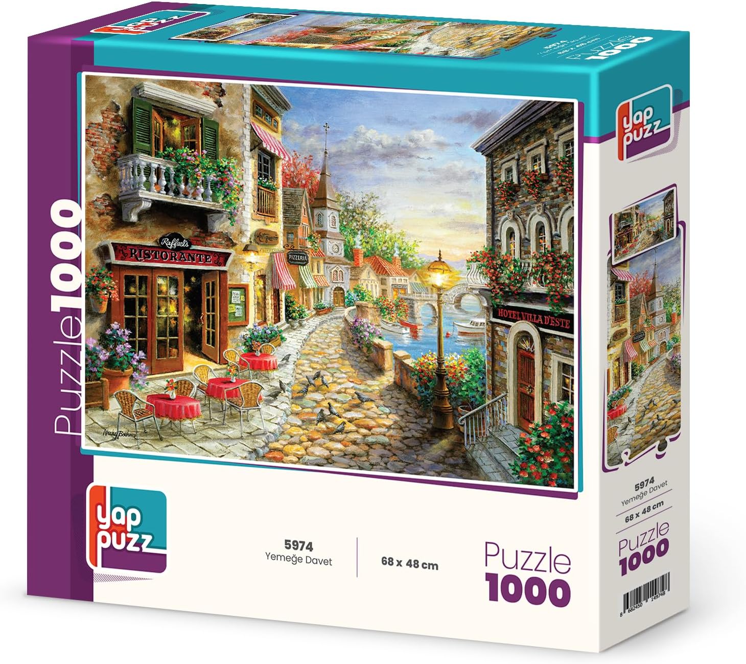 Yemeğe Davet 1000 Parça Puzzle