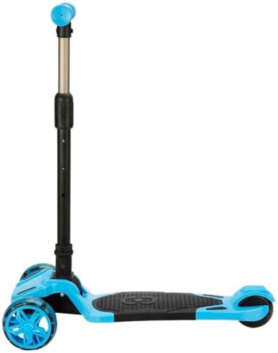 Alternative view of Furkan 3 Tekerlekli Katlanabilir Işıklı Scooter - Mavi
