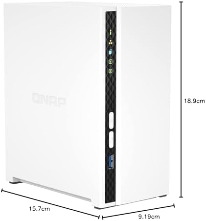 Alternative view of QNAP TS-233 2GB 2x3.5" SATA Desteği RAID(0-1) NAS Depolama Ünitesi