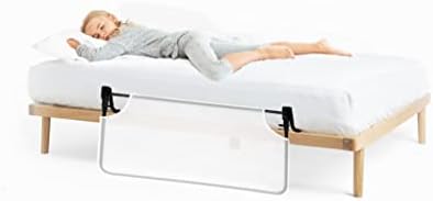 Baby - Desensiz Beyaz Fileli Katlanabilir Yatak Bariyeri 120 cm