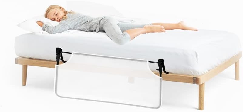 Alternative view of Baby - Desensiz Beyaz Fileli Katlanabilir Yatak Bariyeri 120 cm