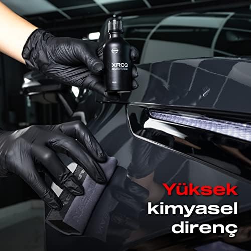 Alternative view of XR03 Araç Seramik Kaplama Ve Boya Koruma-50 Ml-1,5 Yıl Etkili-Profesyonel Bakım,Oto Detailing Kiti, Araba Cila,Boya Parlatma, Hidrofobik Koruma