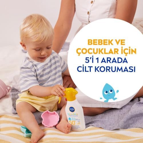 Alternative view of Sun Spf 50+ Bebek Ve Çocuk İçin Hassas Koruma Güneş Koruyucu Roll-On 50Ml,Suya Dayanıklı,Hassas Cilt